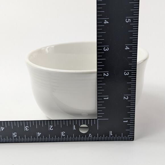 Fiestaware White Gusto Bowl 5.5" 28oz Replacement Modern Soup Cereal Dinnerware - Picture 5 of 7